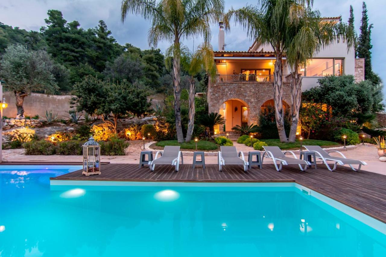 Villa Maira Luxurious With Private Swimming Pool Κόρφος Εξωτερικό φωτογραφία