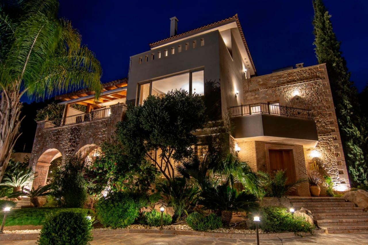 Villa Maira Luxurious With Private Swimming Pool Κόρφος Εξωτερικό φωτογραφία